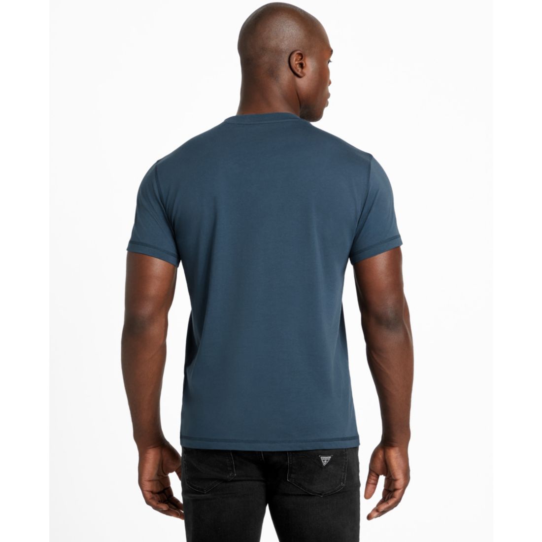 Guess Men's Short Sleeve Crewneck Flower Box Graphic T-Shirt