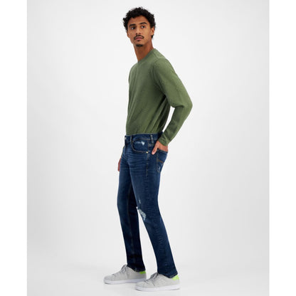 Guess Men's Destroyed Slim Tapered Fit Jeans