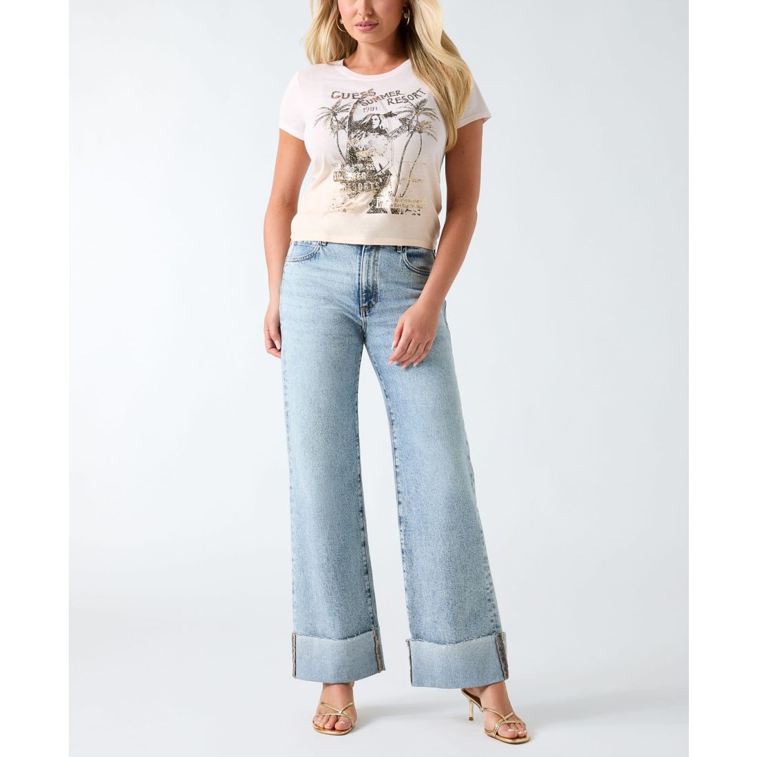 Guess Women's Short-Sleeve Resort Baby T-Shirt