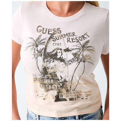Guess Women's Short-Sleeve Resort Baby T-Shirt