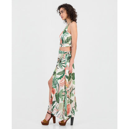 Guess Women's New Romana Printed Maxi Skirt