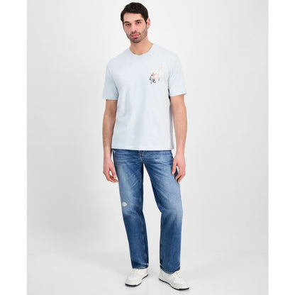 Guess Men's Oversized-Fit Japan Signs Graphic Print T-Shirt