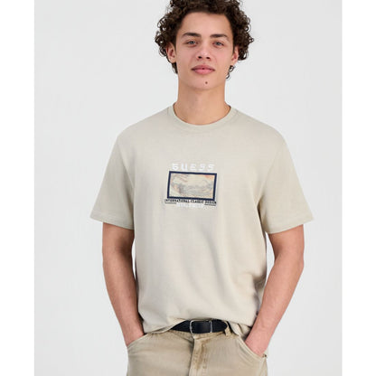 Guess Men's Japanese Landscape Graphic T-Shirt