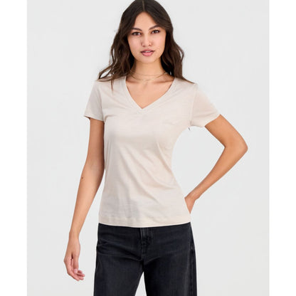 Guess Women's V-Neck Short-Sleeve T-Shirt