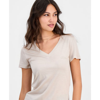 Guess Women's V-Neck Short-Sleeve T-Shirt