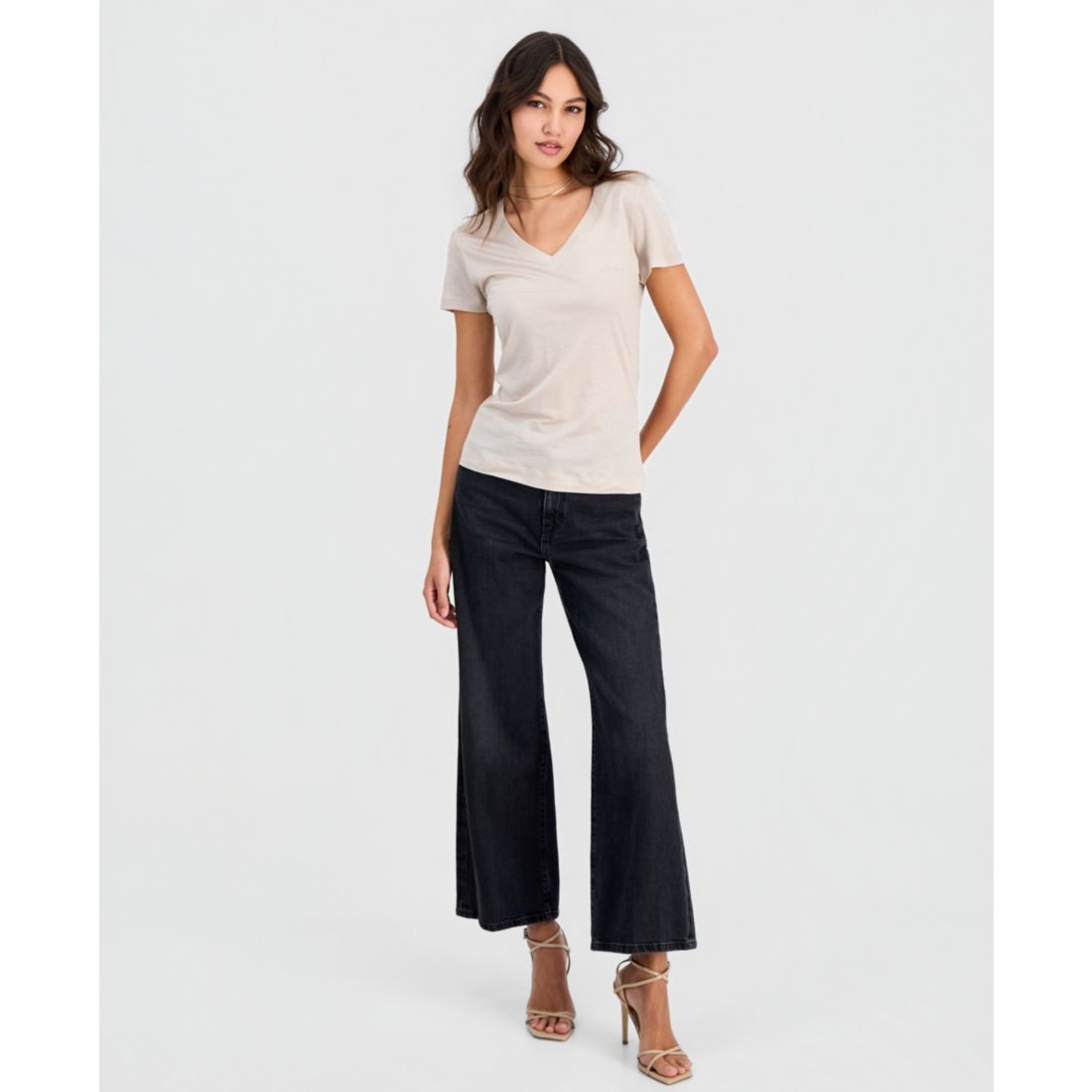Guess Women's V-Neck Short-Sleeve T-Shirt