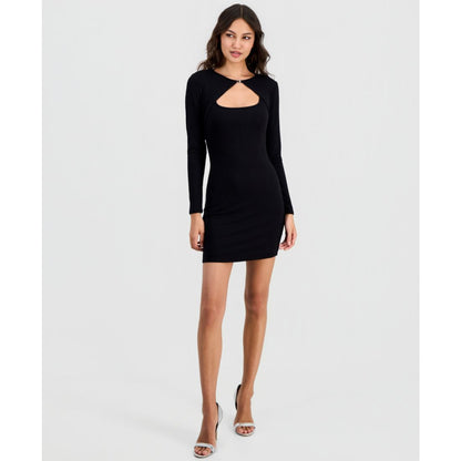 Guess Women's Wren Ribbed Dress & Cardigan Overlay