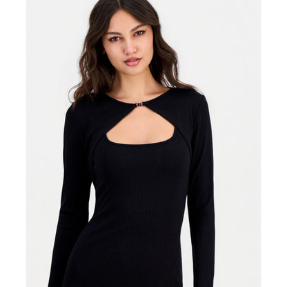 Guess Women's Wren Ribbed Dress & Cardigan Overlay