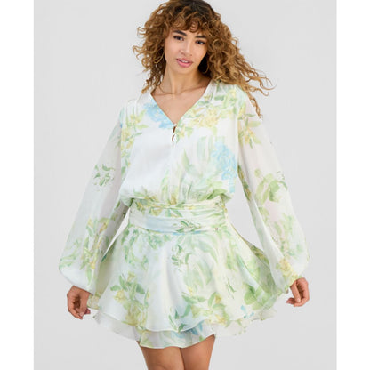 Guess Women's Magali Flare Mini Dress
