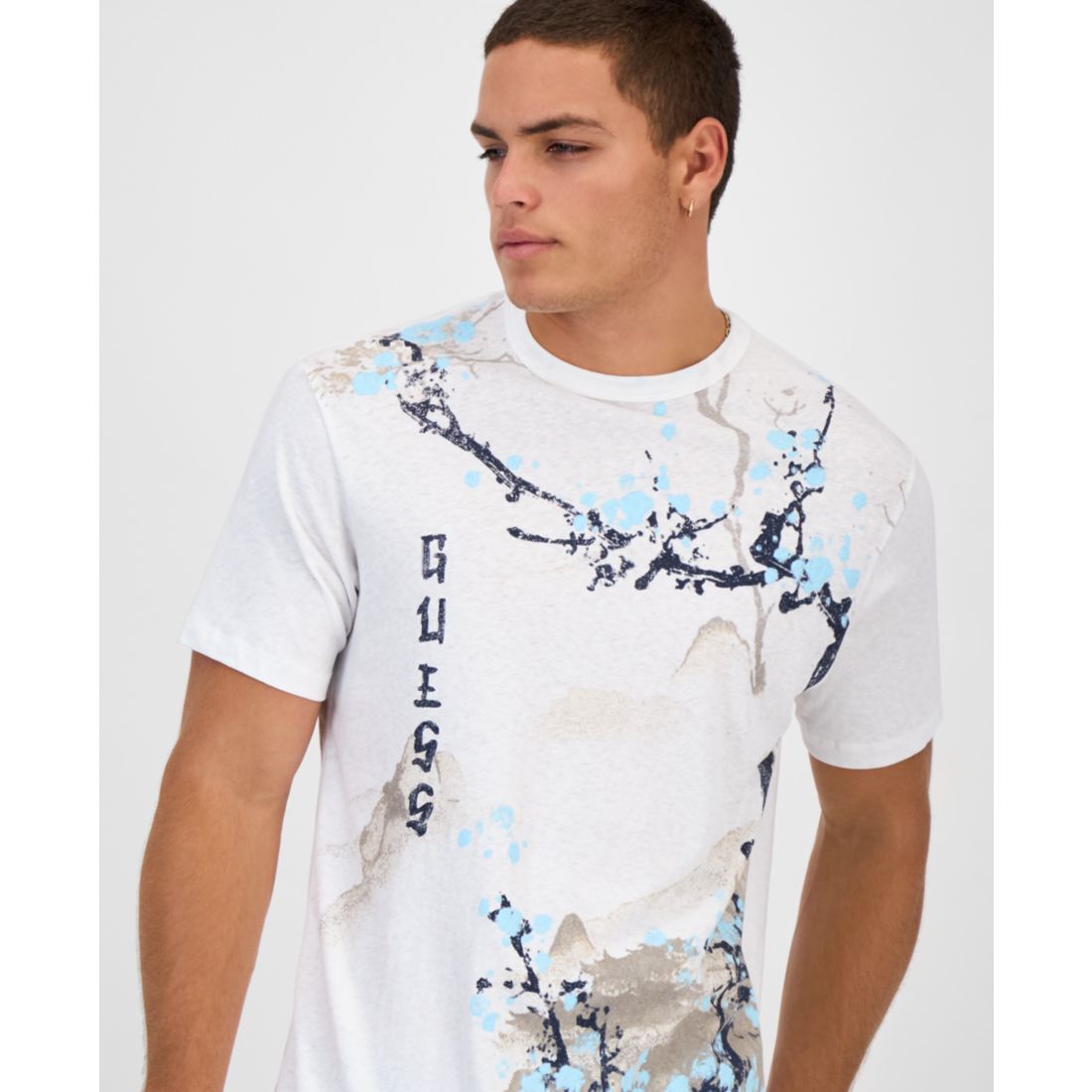 Guess Men's Japan Graphic T-Shirt