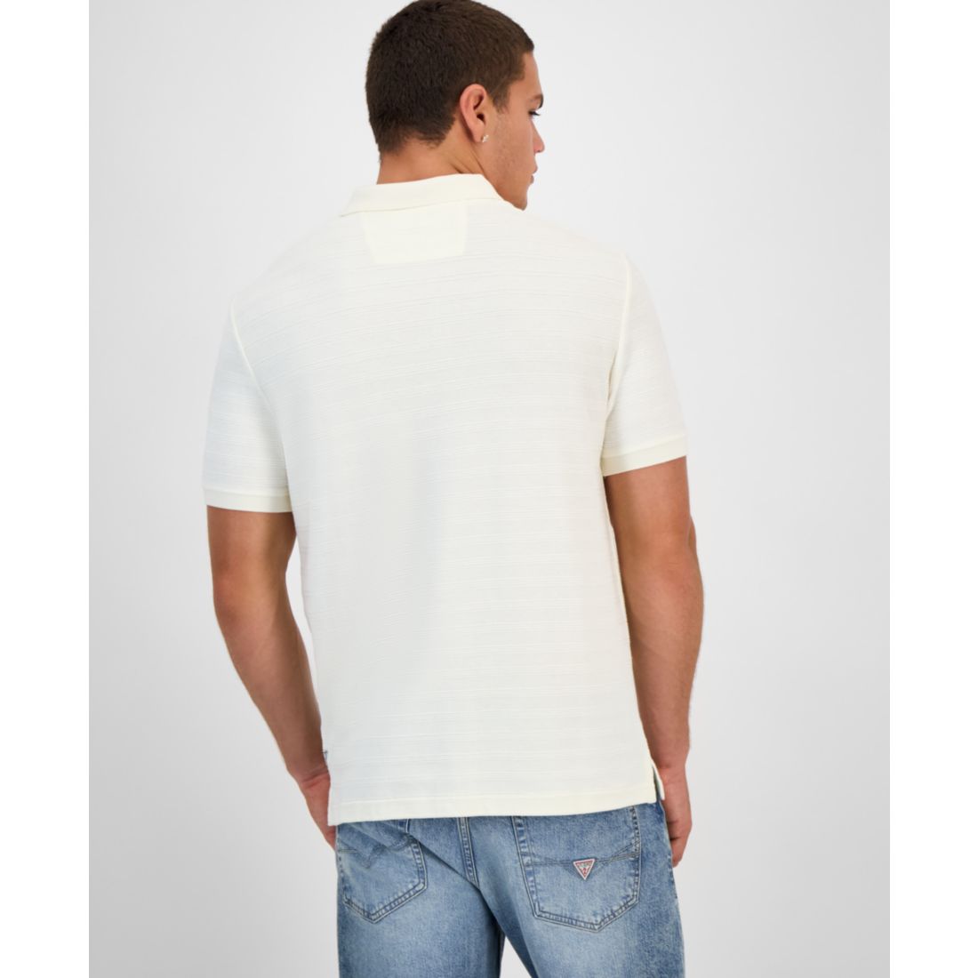 Guess Men's Knit Polo Shirt