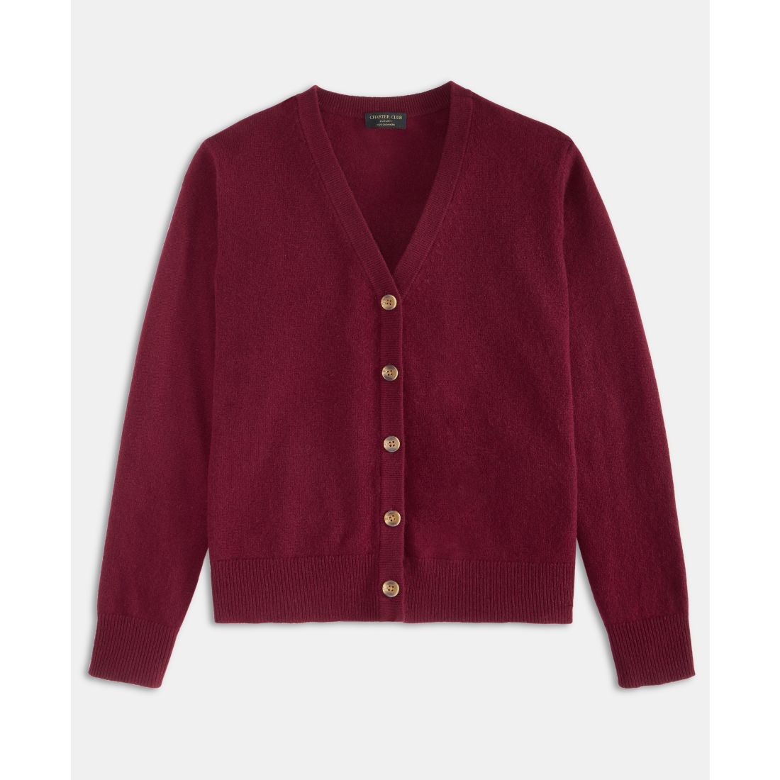 Charter Club Women's 100% Cashmere Cardigan, Macy's Exclusive