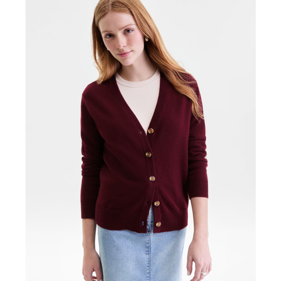 Charter Club Women's 100% Cashmere Cardigan, Macy's Exclusive