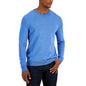 Club Room Men's Solid Crew Neck Merino Wool Blend Sweater, Created for Macy's