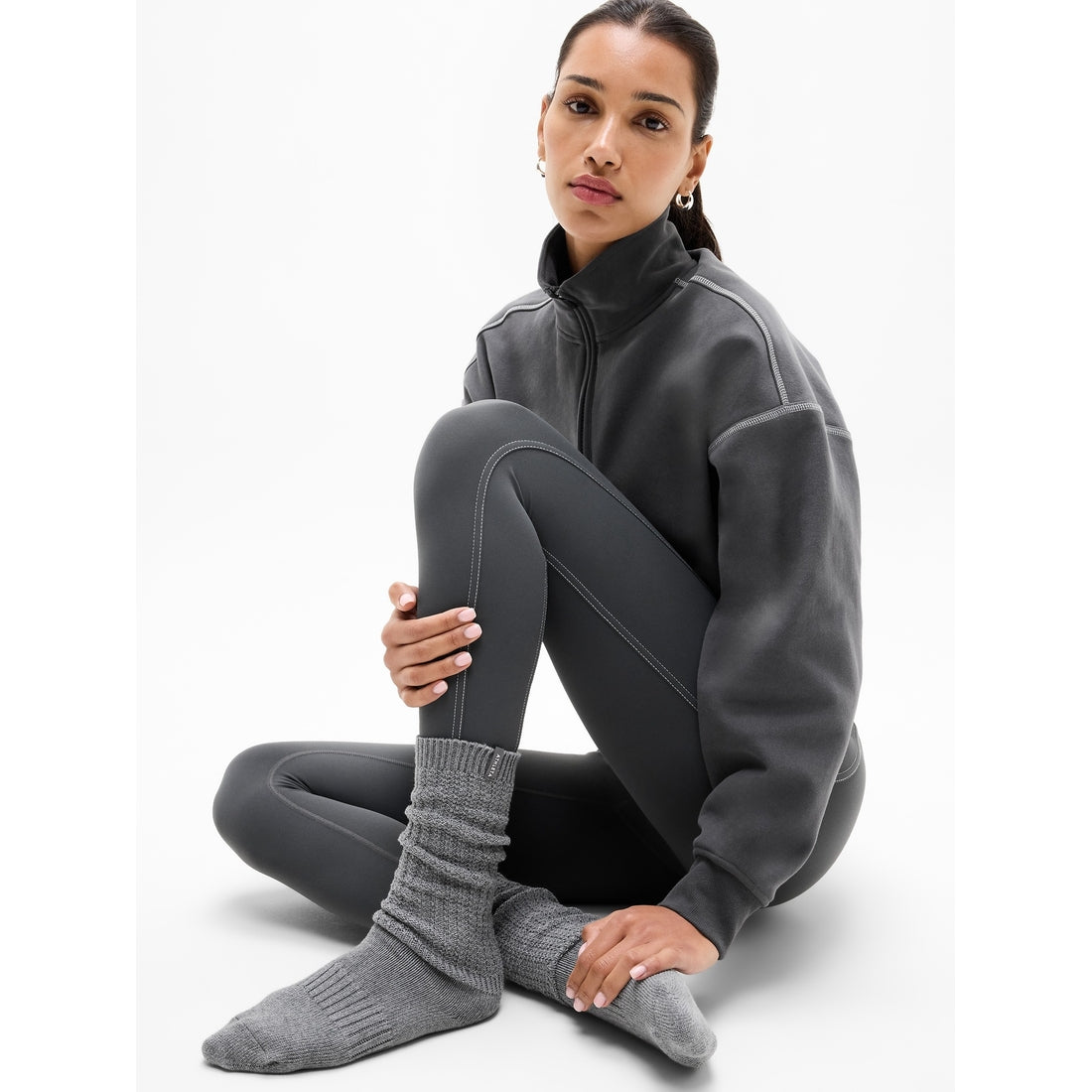 Women's Cloud Cable Knit Scrunch Sock