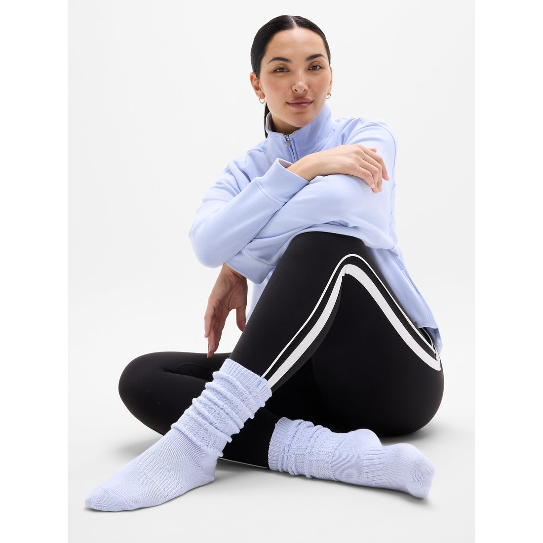 Women's Cloud Cable Knit Scrunch Sock