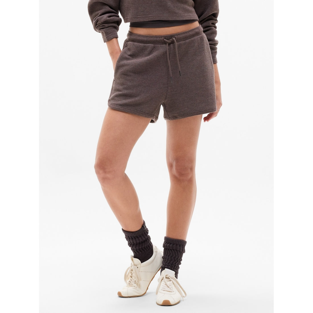 Women's Tranquil Mid Rise Waffle Short