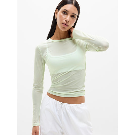 Women's Sheer Mesh Top