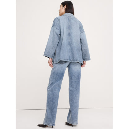 Women's Washed Cotton Chore Jacket