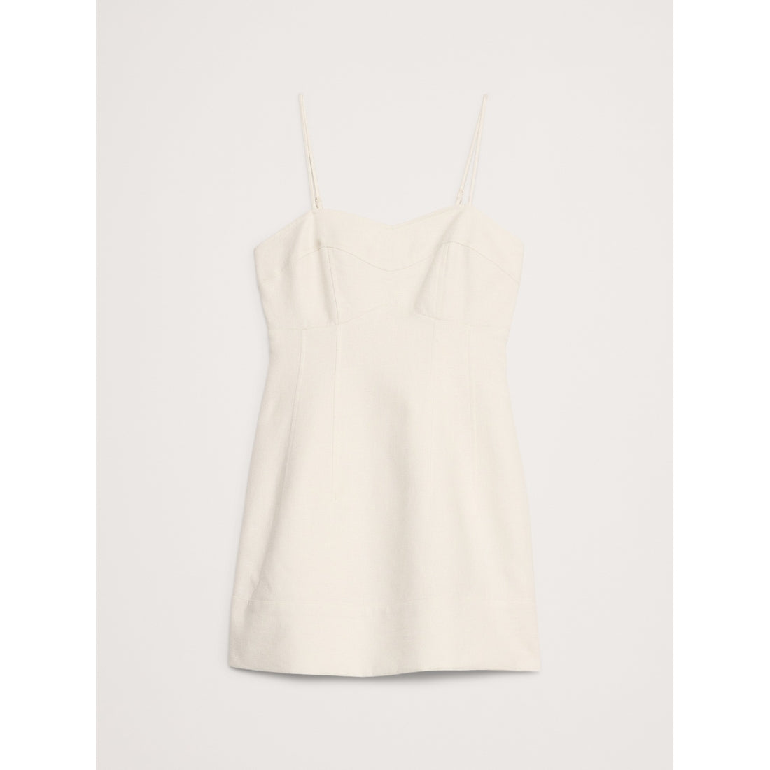Linen Corset Mini Dress