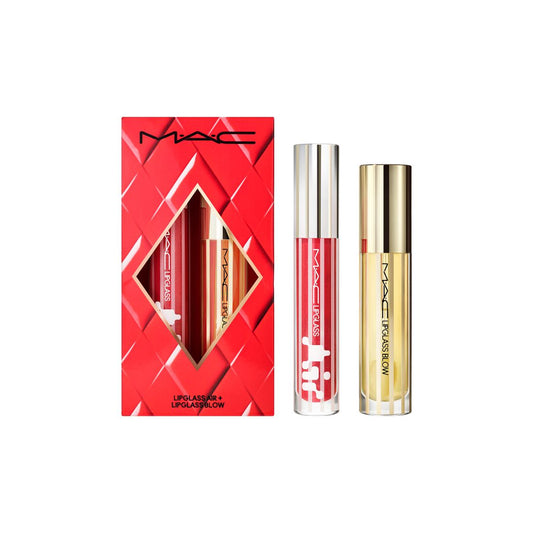 Mac 2-Pc. Blowing Air Kisses Glossy Lip Makeup Gift Set