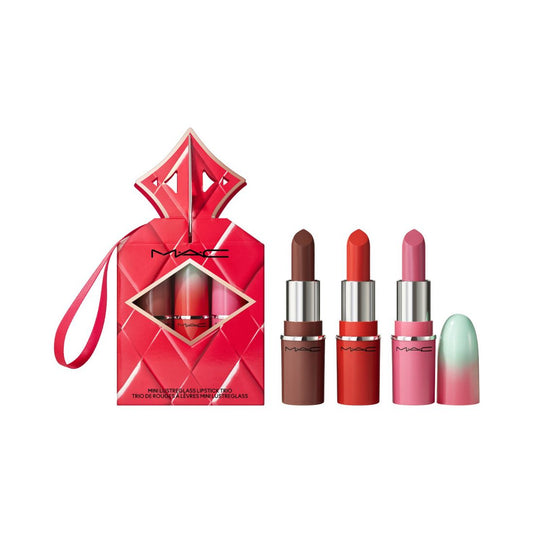 Mac 3-Pc. Wildest Gleams Mini Lustreglass Lipstick Gift Set