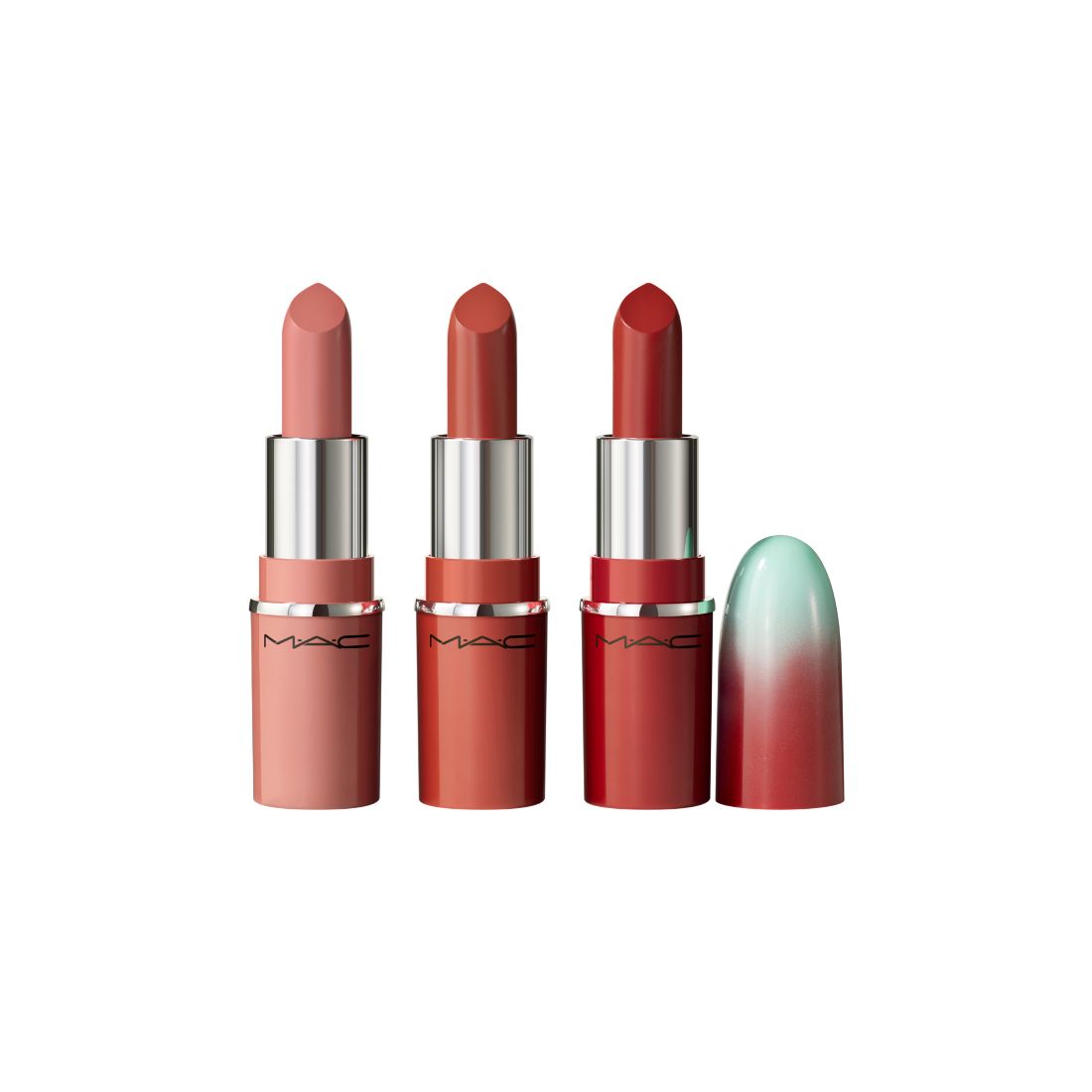 Mac 3-Pc. Wildest Gleams Mini Lustreglass Lipstick Gift Set