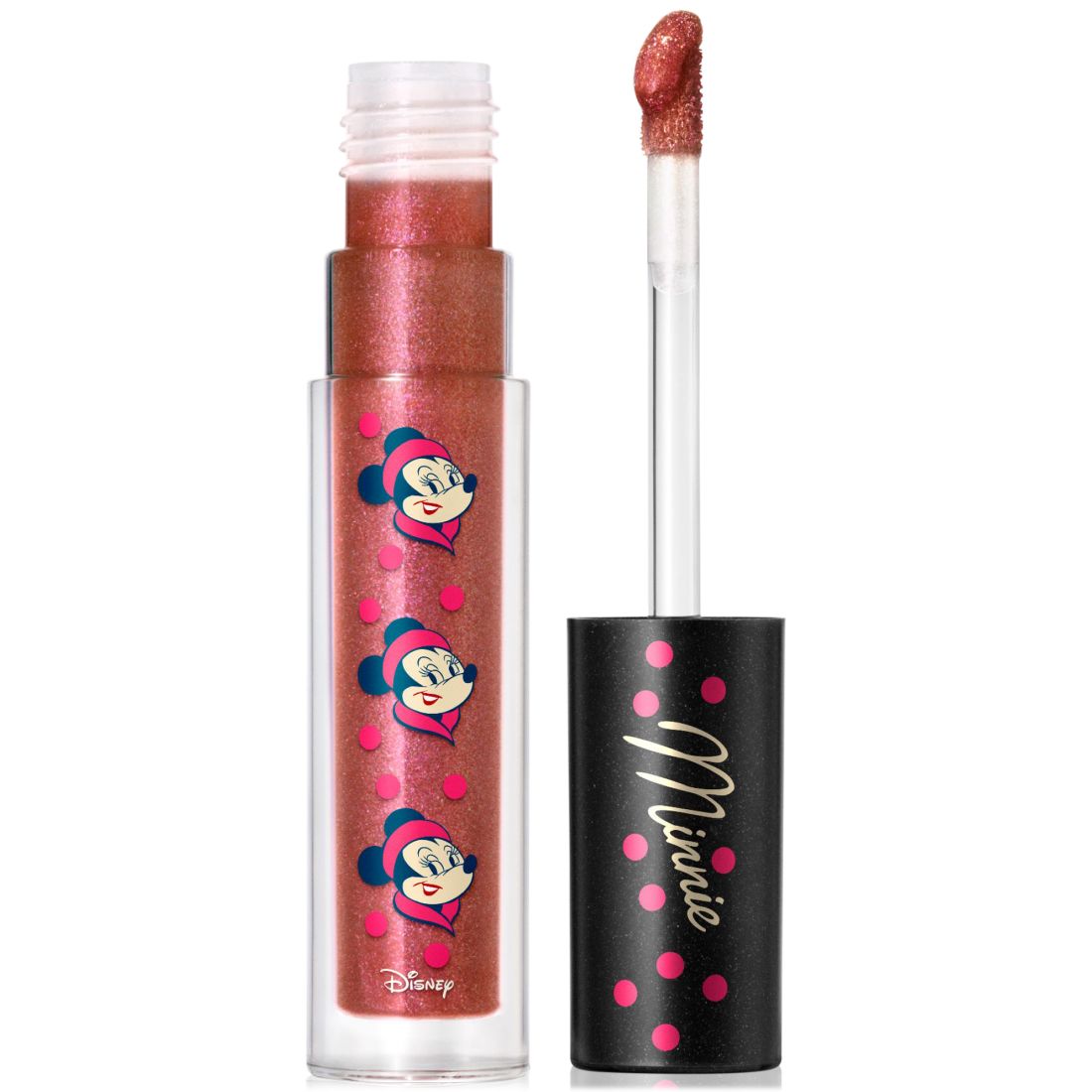 Mac Lipglass Mac X Disney Minnie & Daisy Pink Polka Dots Lip Gloss