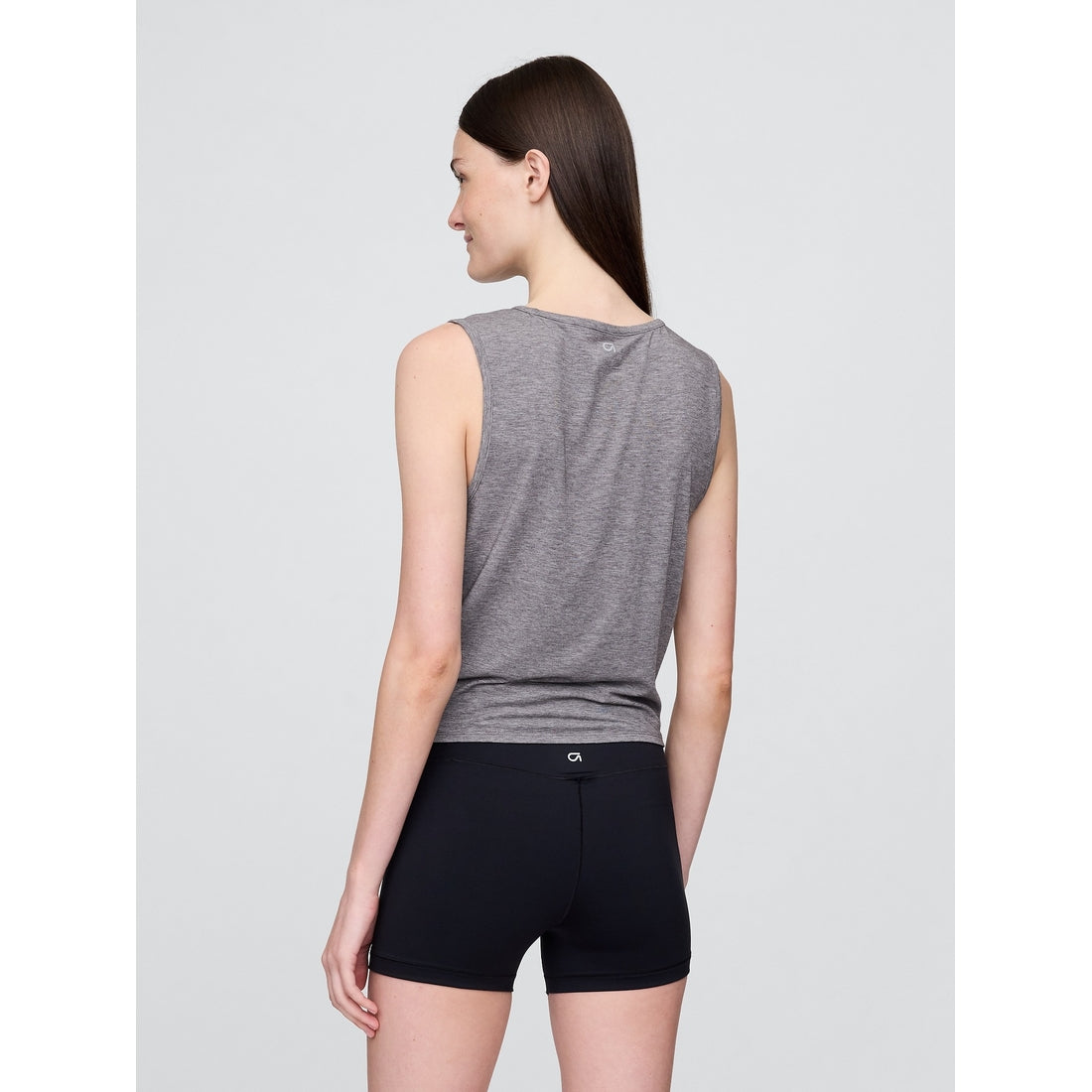 GapFit Breathe Twist-Front Tank Top