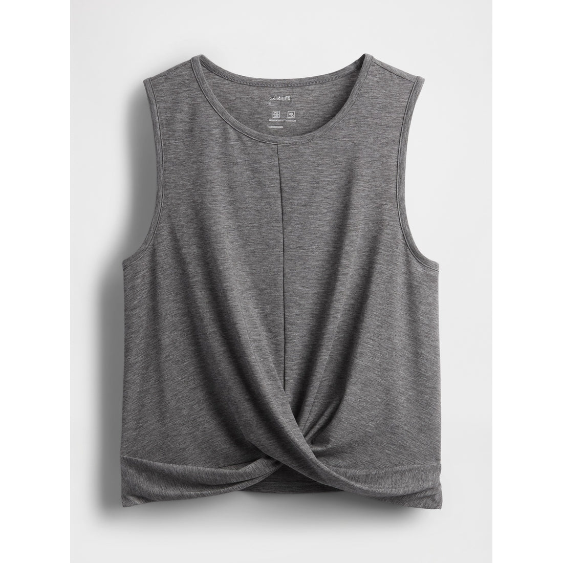 GapFit Breathe Twist-Front Tank Top