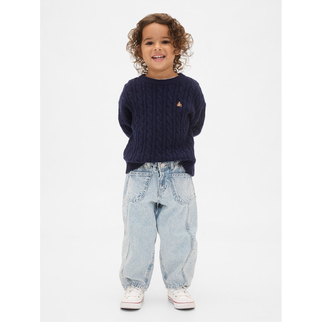 Toddler & Daisy Horseshoe Jeans