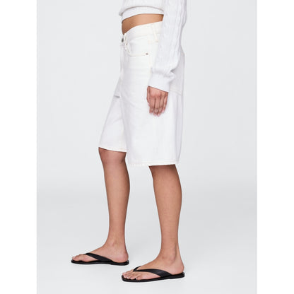 Women's 11" Mid Rise Longline Denim Shorts