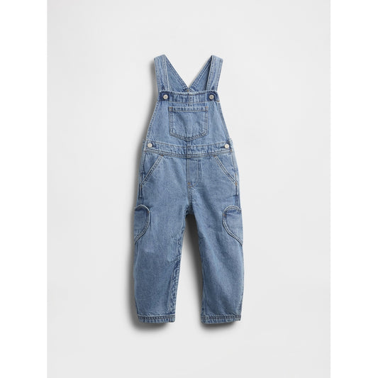 Toddler & Heart Pocket Horseshoe Overalls