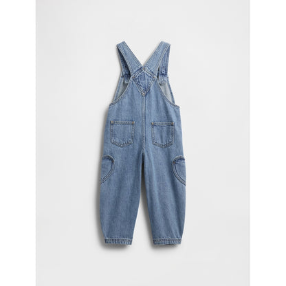Toddler & Heart Pocket Horseshoe Overalls