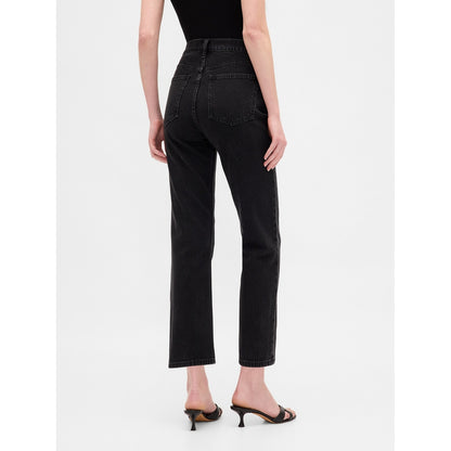Women's High Rise '90S Slim Straight Crop Jeans