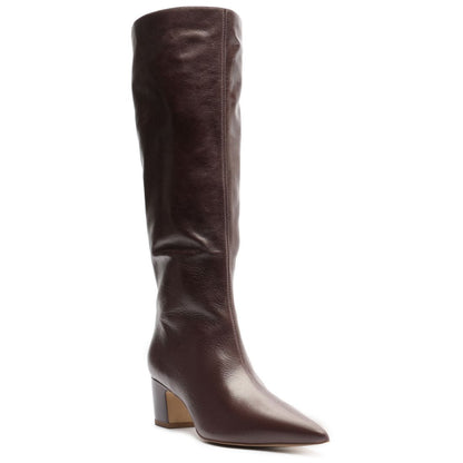 Arezzo Women's Julie Mid Block Heel Knee Boots