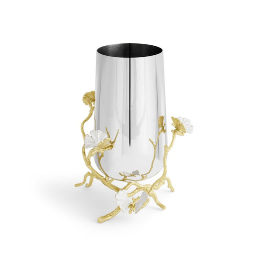Michael Aram Butterfly Ginkgo Gold Medium Vase