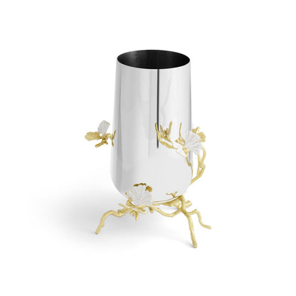 Michael Aram Butterfly Ginkgo Gold Medium Vase