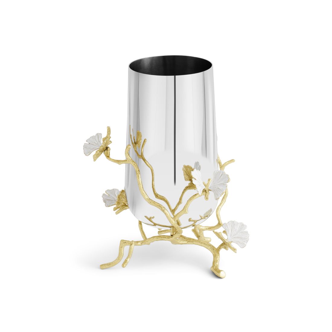 Michael Aram Butterfly Ginkgo Gold Medium Vase