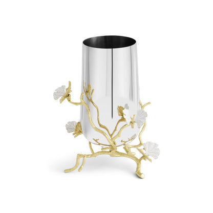 Michael Aram Butterfly Ginkgo Gold Medium Vase