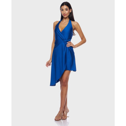 Alex & Sophia Juniors' Asymmetrical Side Tie Dress