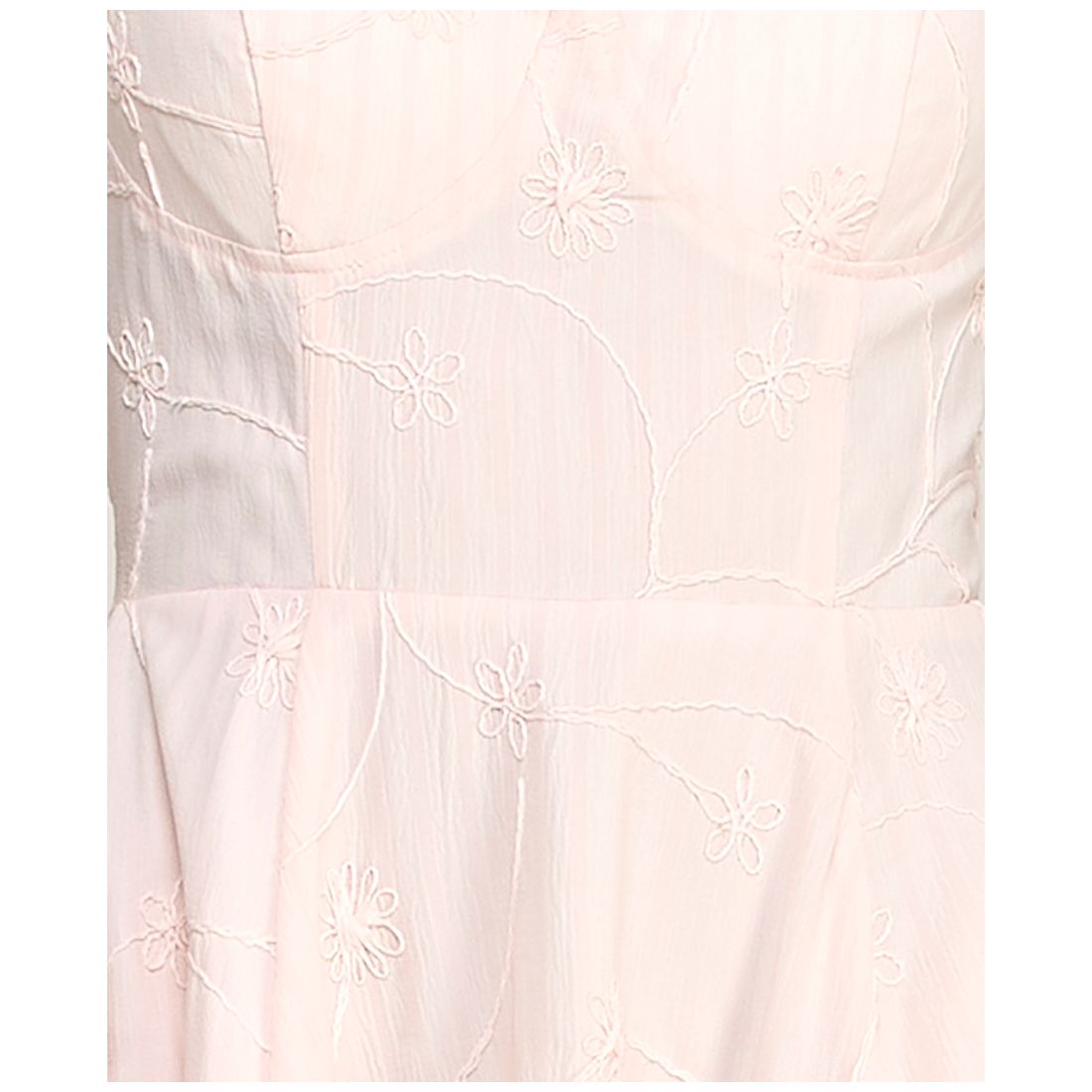 Alex & Sophia Juniors' Sweetheart Embroidered Fit & Flare Midi Dress
