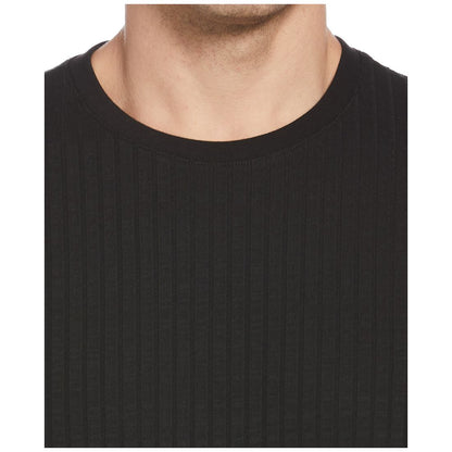 Perry Ellis Men's Rib Knit Crew Neck T-shirt