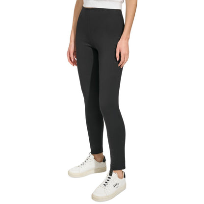 Dkny Slim Leg Pull On Ponte Ankle Pant