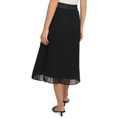 Dkny Pleated Midi Skirt