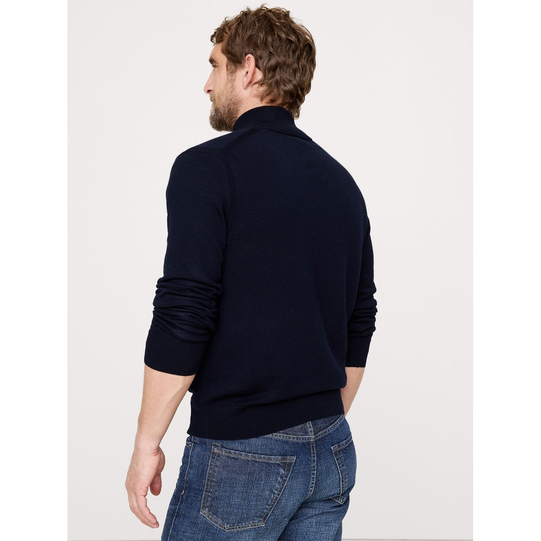 Men's Merino Half-Zip Sweater