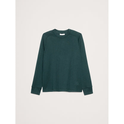 Men's Slub Double-Knit Crew-Neck T-Shirt