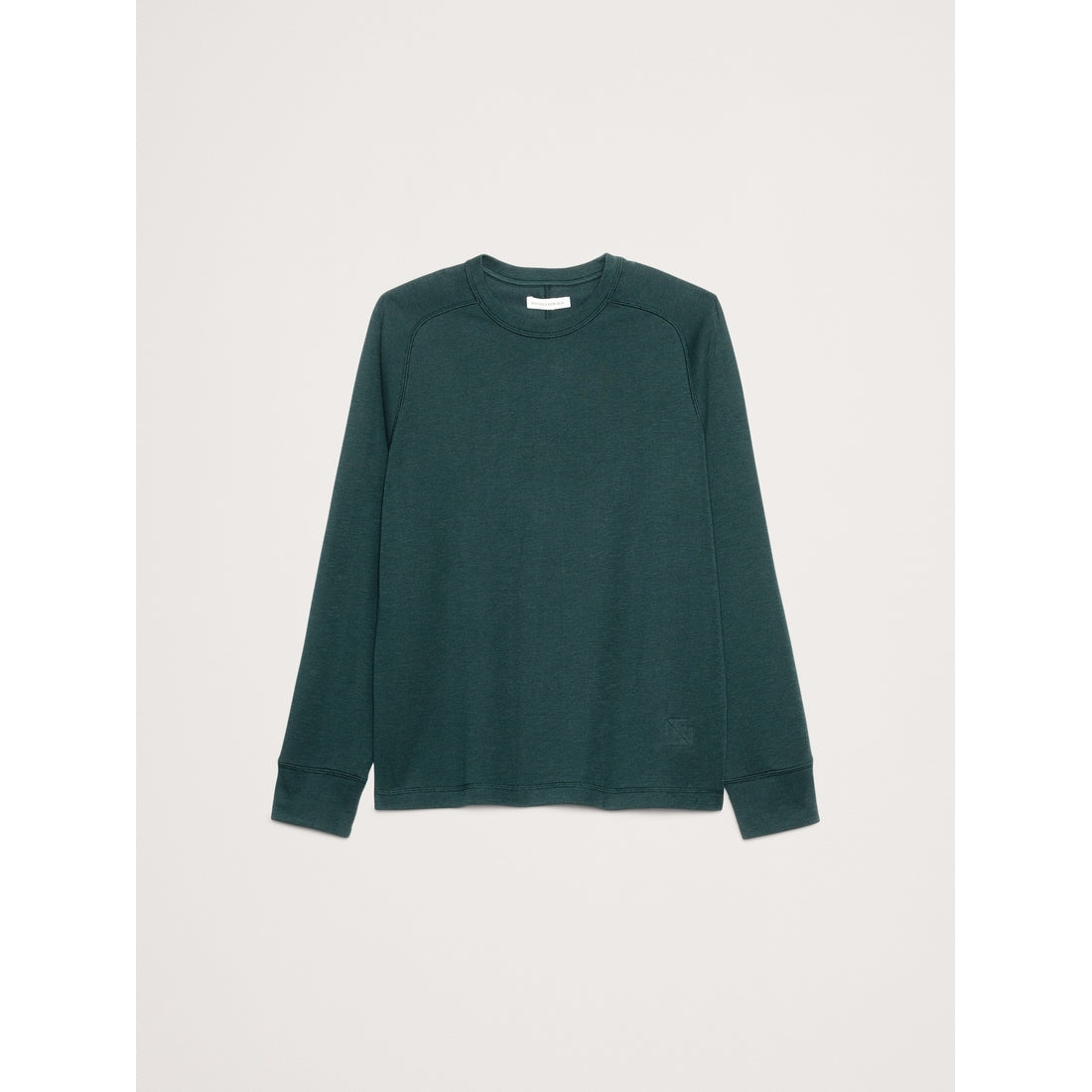 Men's Slub Double-Knit Crew-Neck T-Shirt