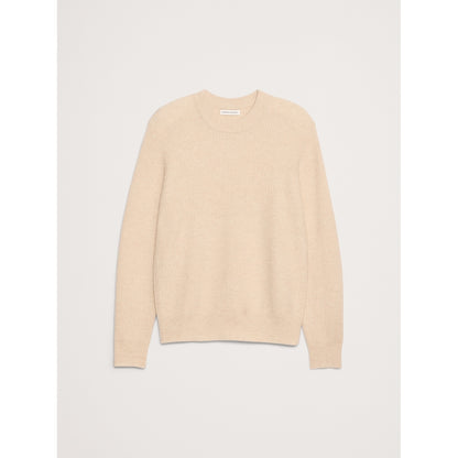 Men's Italian Merino-Cashmere Waffle-Knit Sweater