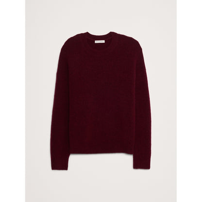 Men's Fluffy Crew-Neck Sweater